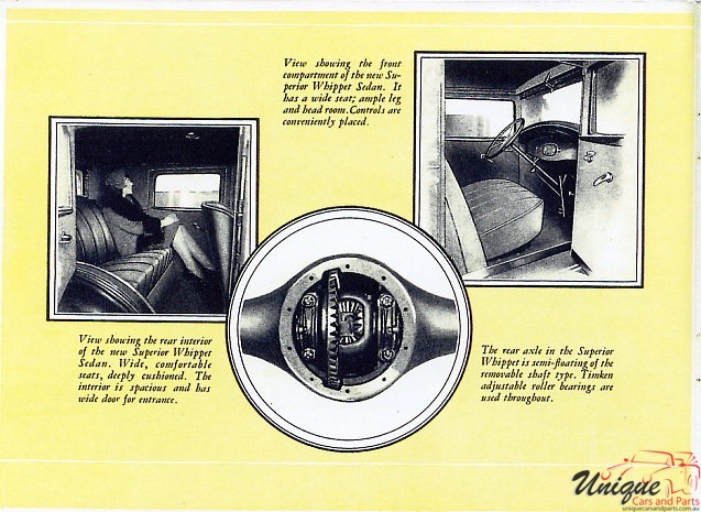 1929 Whippet Brochure Page 1